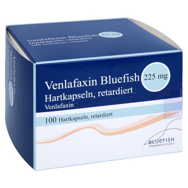 VENLAFAXIN Bluefish 225 mg Hartkapseln retardiert 100 St