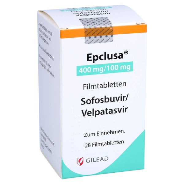 Epclusa 400 Mg/100 mg Filmtabletten 28 St