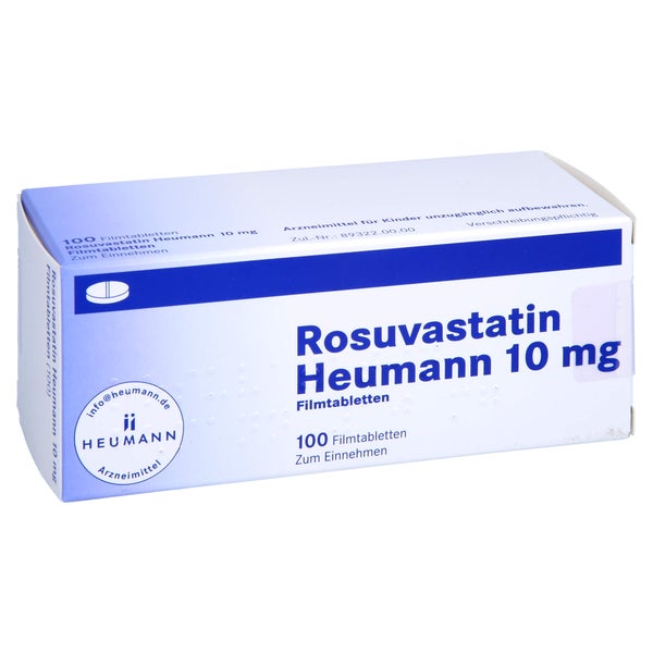 ROSUVASTATIN Heumann 10 mg Filmtabletten 100 St