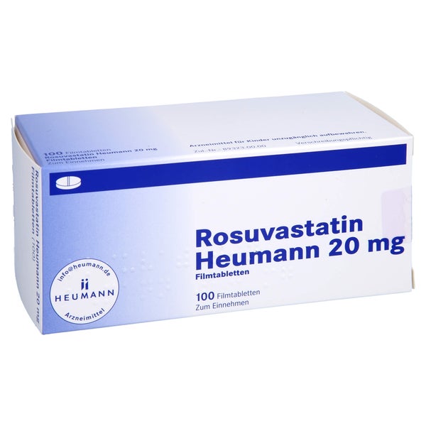 ROSUVASTATIN Heumann 20 mg Filmtabletten 100 St
