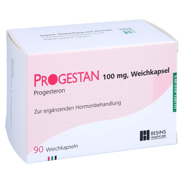 Progestan 100 mg Weichkapseln 90 St