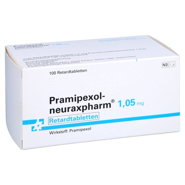 PRAMIPEXOL-neuraxpharm 1,05 mg Retardtabletten 100 St