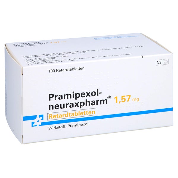 PRAMIPEXOL-neuraxpharm 1,57 mg Retardtabletten 100 St