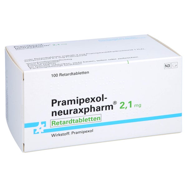 PRAMIPEXOL-neuraxpharm 2,1 mg Retardtabletten 100 St