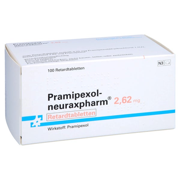 PRAMIPEXOL-neuraxpharm 2,62 mg Retardtabletten 100 St