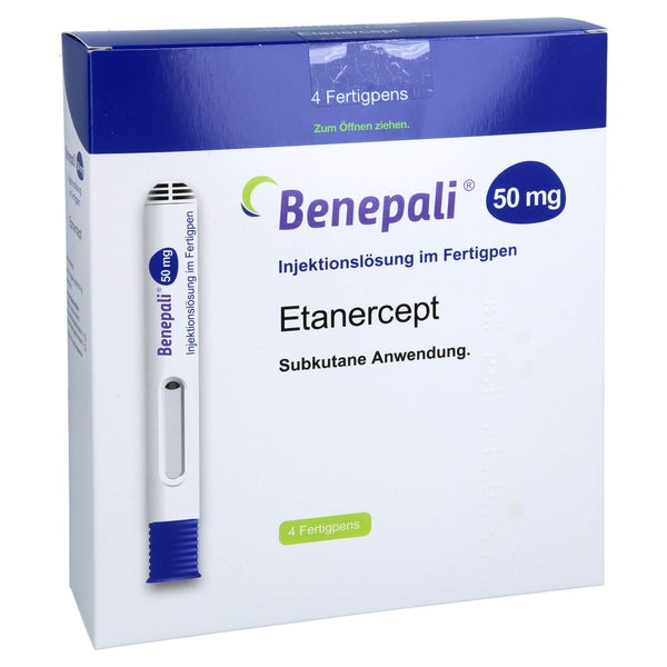 BENEPALI 50 mg Fertigpen mit Injektionslösung 4 St