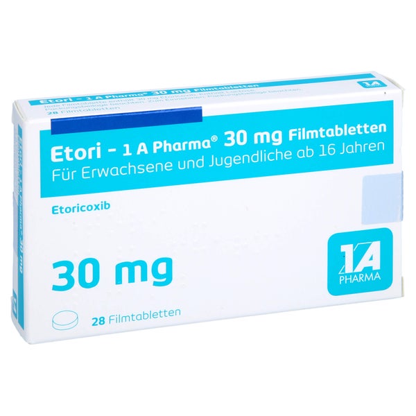 Etori-1a Pharma 30 mg Filmtabletten 28 St