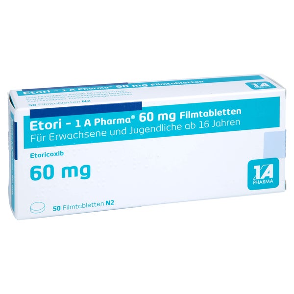 Etori-1a Pharma 60 mg Filmtabletten 50 St
