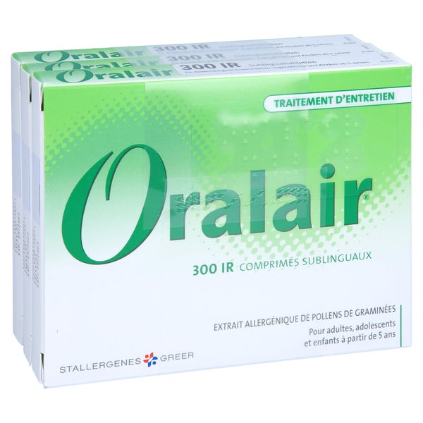 ORALAIR 300IR Forts.Gräser Sublingualtabletten 90 St