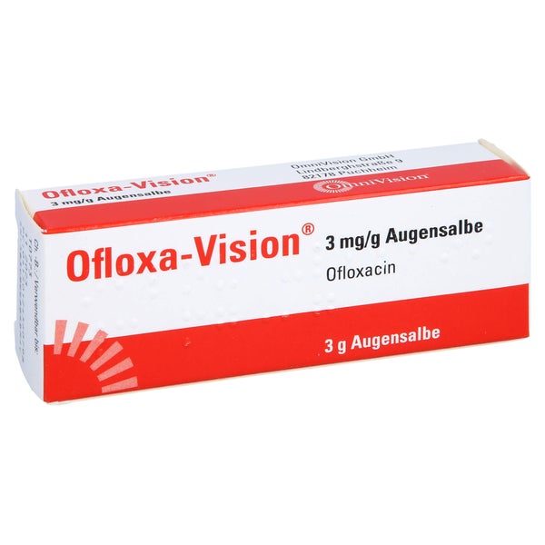 Ofloxa-vision 3 mg/g Augensalbe 3 g