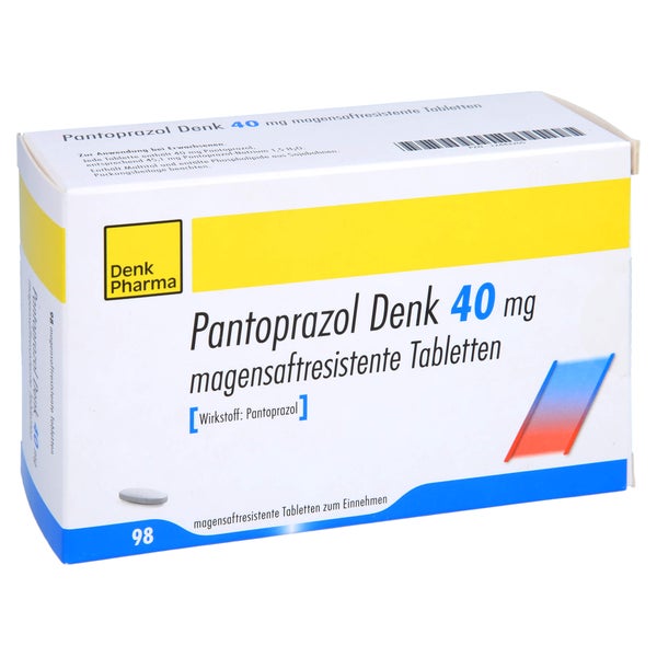 PANTOPRAZOL Denk 40 mg magensaftres.Tabletten 98 St