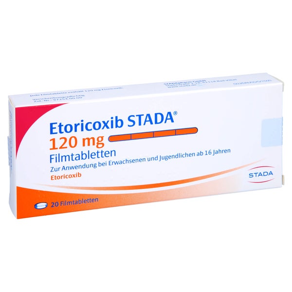 Etoricoxib Stada 120 mg Filmtabletten 20 St