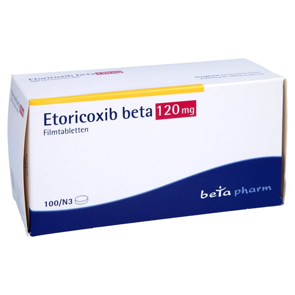 Etoricoxib beta 120 mg Filmtabletten 100 St
