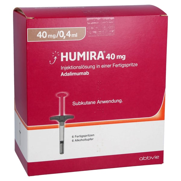 HUMIRA 40 mg/0,4 ml Injektionslösung in Fertigspr. 6 St