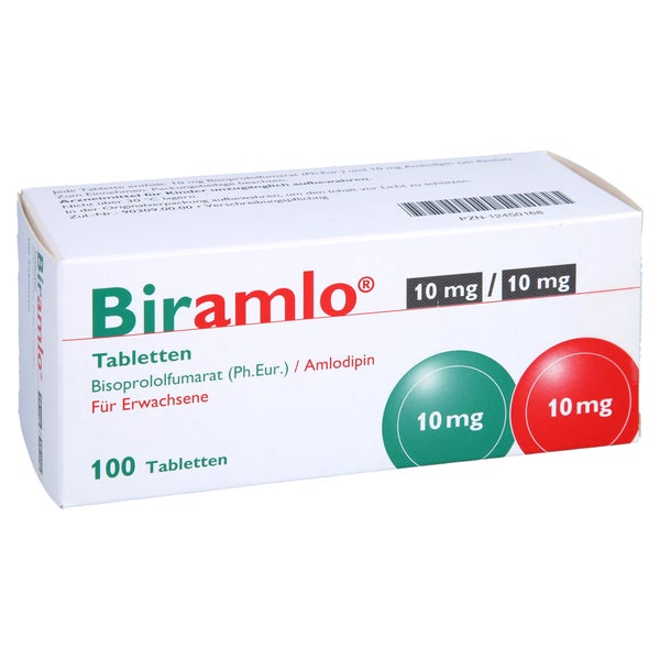 Biramlo 10 Mg/10 mg Tabletten 100 St