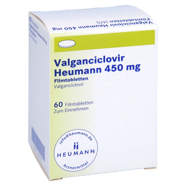 VALGANCICLOVIR Heumann 450 mg Filmtabletten 60 St