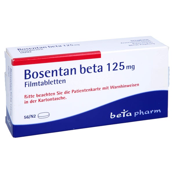 Bosentan beta 125 mg Filmtabletten 56 St