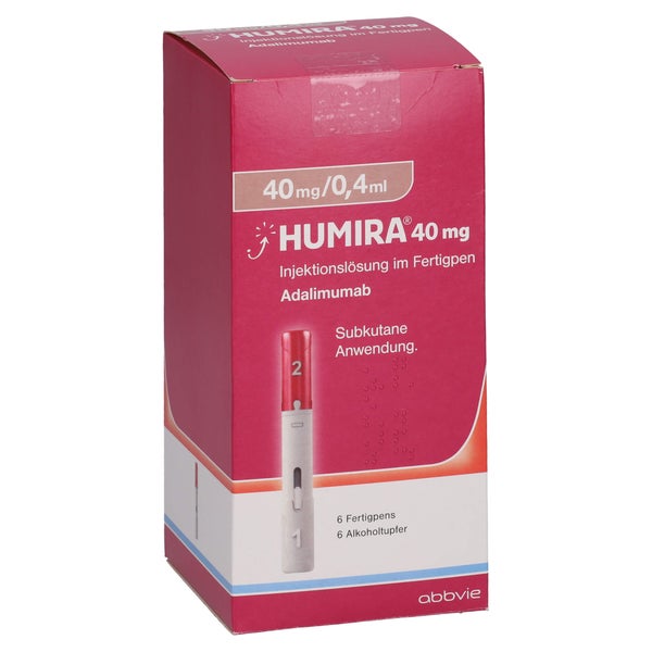 HUMIRA 40 mg/0,4 ml Injektionslösung im Fertigpen 6 St