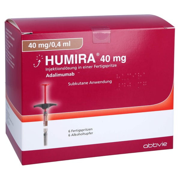 HUMIRA 40 mg/0,4 ml Injektionslösung in Fertigspr. 6 St