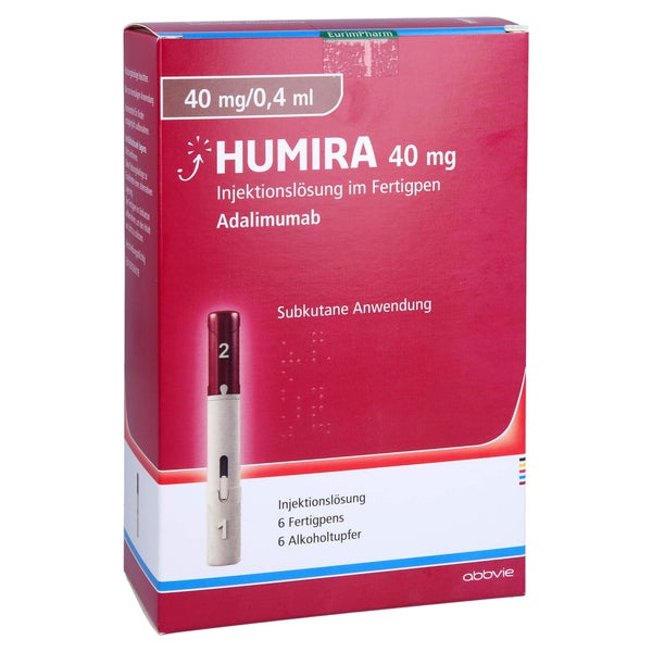 HUMIRA 40 mg/0,4 ml Injektionslösung im Fertigpen 6 St