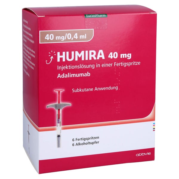 HUMIRA 40 mg/0,4 ml Injektionslösung in Fertigspr. 6 St