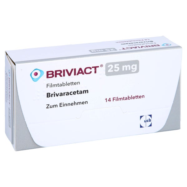 Briviact 25 mg Filmtabletten 14 St