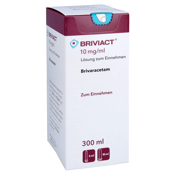 Briviact 10 Mg/ml Lösung zum Einnehmen 300 ml