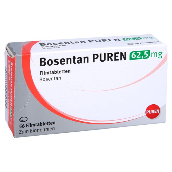 Bosentan Puren 62,5 mg Filmtabletten 56 St