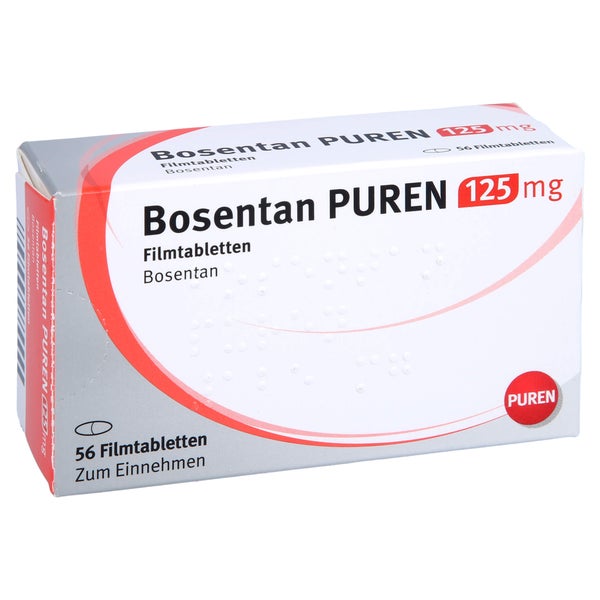 Bosentan Puren 125 mg Filmtabletten 56 St