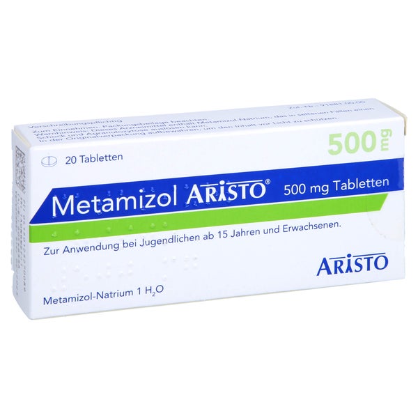 Metamizol Aristo 500 mg Tabletten 20 St