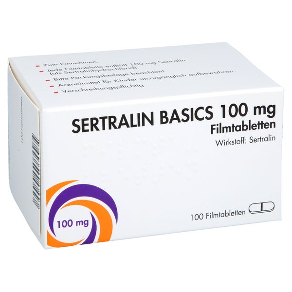Sertralin Basics 100 Mg Filmtabletten 100 St