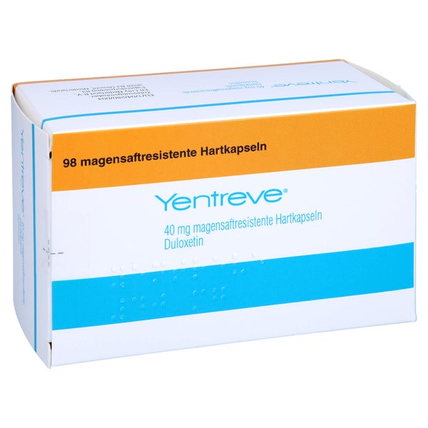 YENTREVE 40 mg magensaftresistente Hartkapseln 98 St