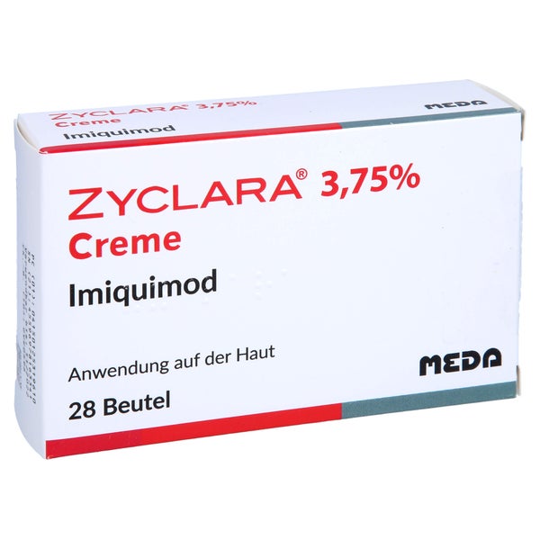 Zyclara 3,75% Creme Sachets 28 St