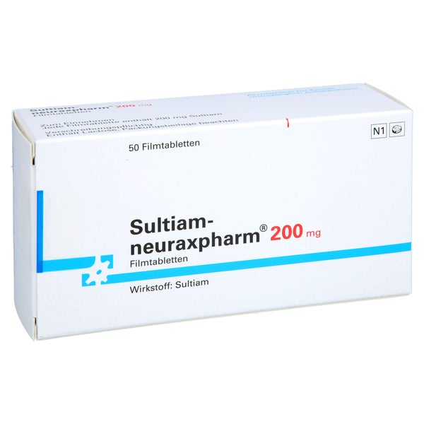 SULTIAM-neuraxpharm 200 mg Filmtabletten 50 St
