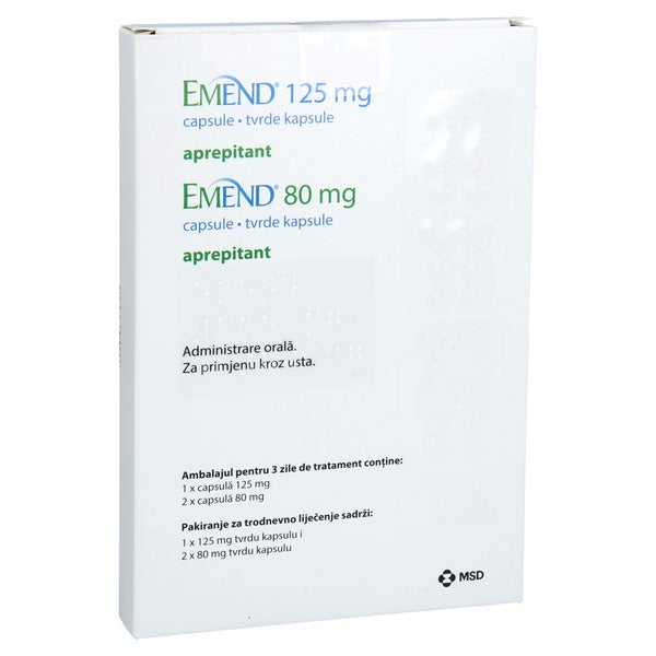 Emend 125 Mg/80 mg Hartkapseln 3 St