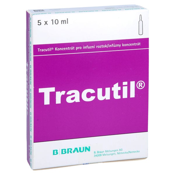 TRACUTIL Konzentrat z.Herst.einer Infusionslösung 5X10 ml