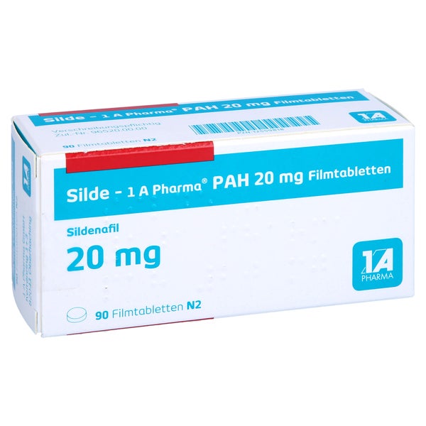 Silde-1a Pharma PAH 20 mg Filmtabletten 90 St