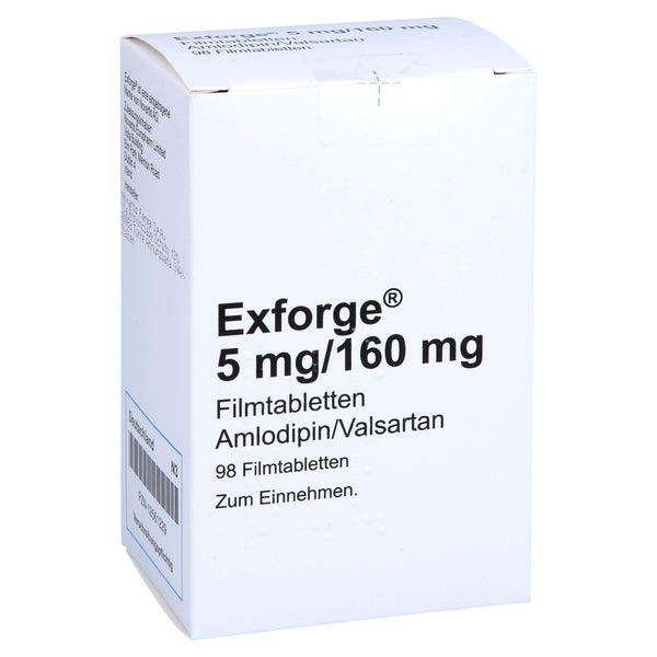 Exforge 5 Mg/160 mg Filmtabletten 98 St