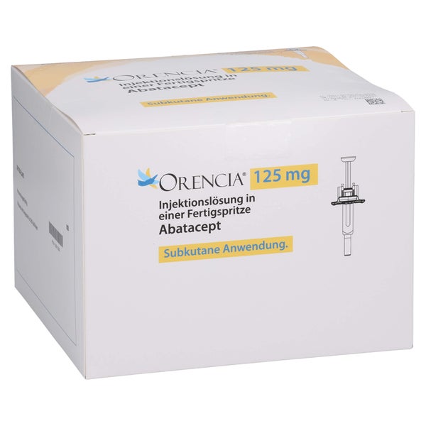ORENCIA 125 mg Injektionslösung i.e.Fertigspritze 3X4 St