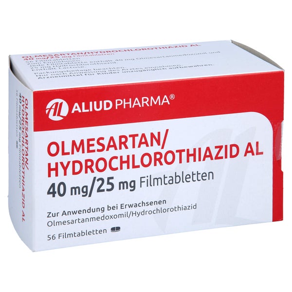 OLMESARTAN/Hydrochlorothiazid AL 40 mg/25 mg FTA 56 St