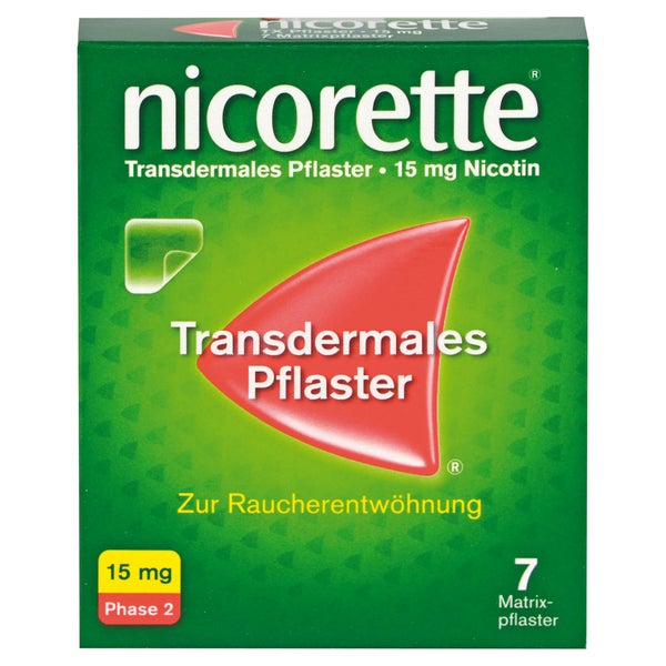 Nicorette TX Pflaster 15 mg - Reimport 7 St