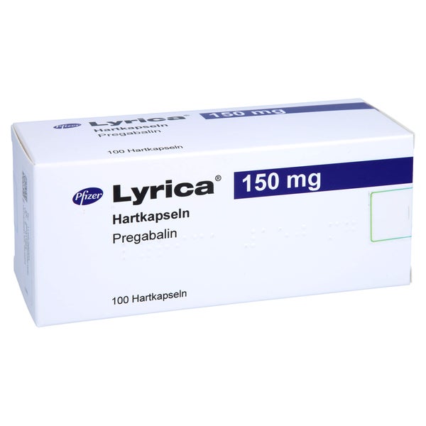 Lyrica 150 mg Hartkapseln 100 St