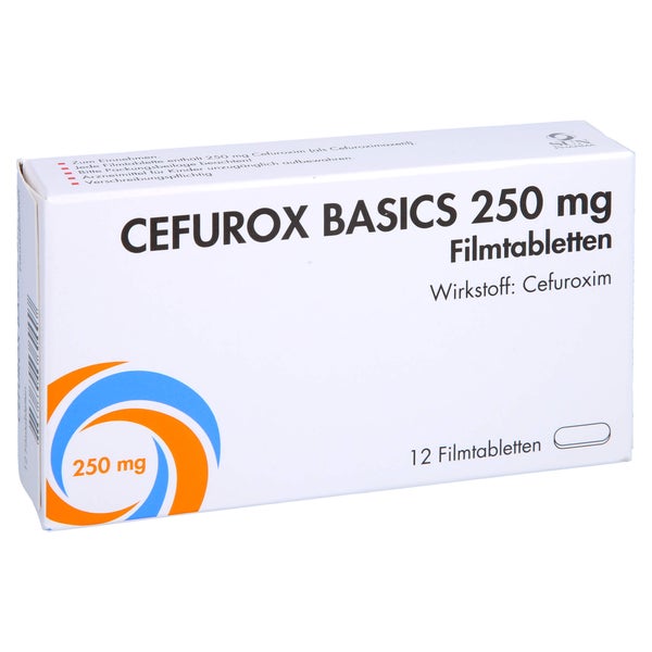 Cefurox Basics 250 mg Filmtabletten SUN 12 St