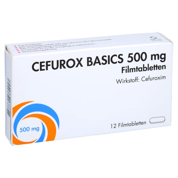 Cefurox Basics 500 mg Filmtabletten SUN 12 St