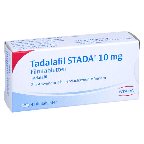 Tadalafil Stada 10 mg Filmtabletten 4 St