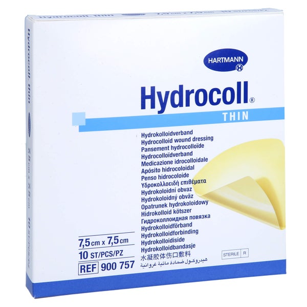 Hydrocoll thin Wundverband 7,5x7,5 cm 10 St