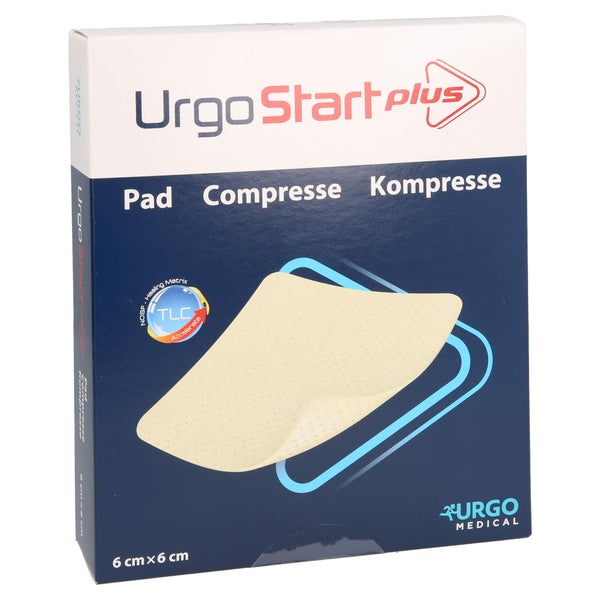 Urgostart Plus Kompresse 6x6 cm 10 St
