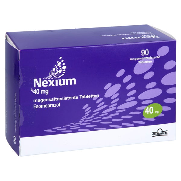 NEXIUM 40 mg magensaftresistente Tabletten 90 St