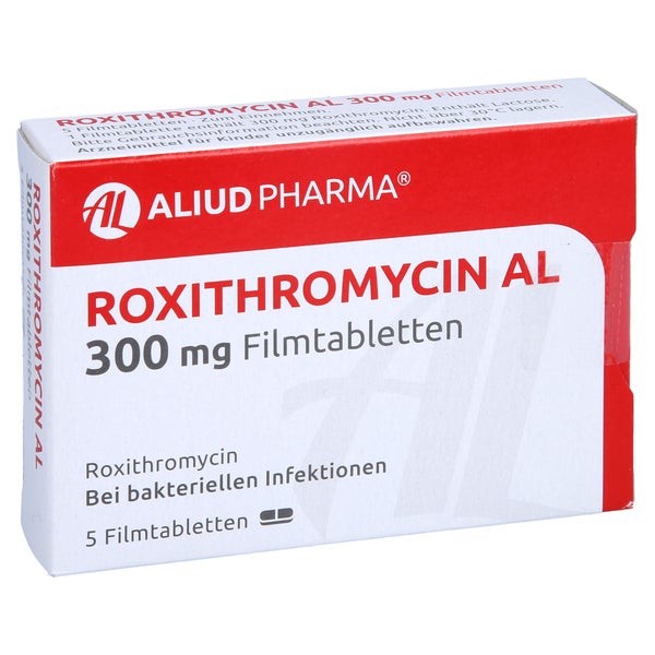 Roxithromycin AL 300 mg Filmtabletten 5 St
