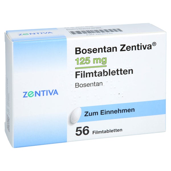 Bosentan Zentiva 125 mg Filmtabletten 56 St